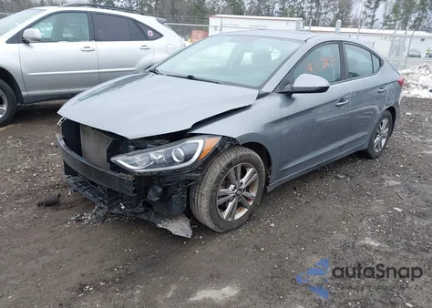 2018 Hyundai Elantra Value Edition из США, поврежденный, VIN KMHD84LF6JU567059